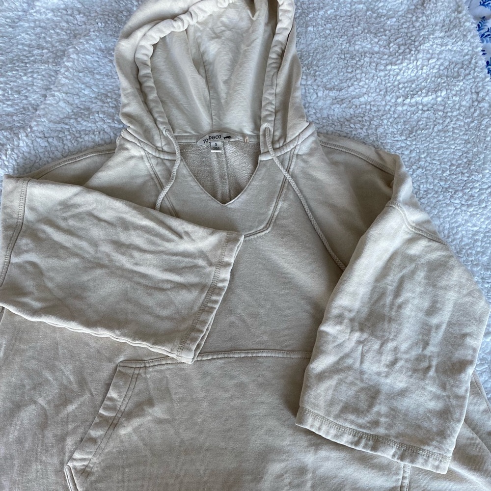 Poncho style hoodie. Worn twice.